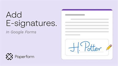 how to add an electronic signature in google forms|How to: Signature Add.